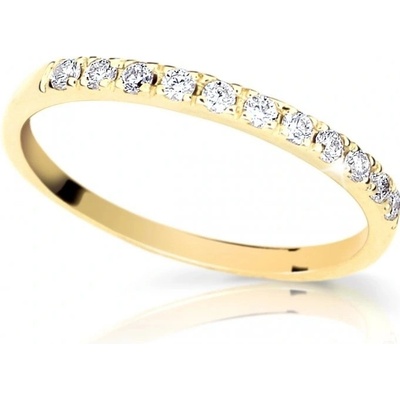 Cutie Diamonds Prsten ze žlutého zlata s diamanty DZ6484 1670 10 X 1