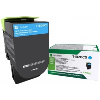 Lexmark КАСЕТА ЗА LEXMARK CX317/CX417/CX517/CS317/CS417/CS517 Series - Cyan - Return program cartridge - PN 71B20C0 (71B20C0)