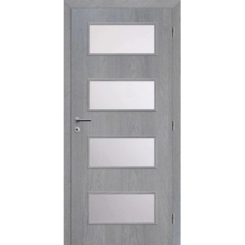 Solodoor Interiérové dvere Zenit XXVIII presklené, 80 P, fólia earl grey