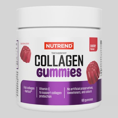 Nutrend Collagen Gummies 60 gummies čerešňa