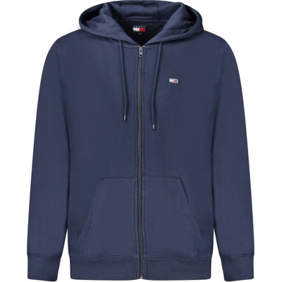 Tommy Hilfiger mikina na zips modrá