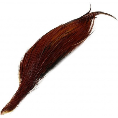Whiting Kohoutí krční skalp Half Cock Necks Bronze Grade hnědá