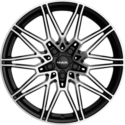 MAK KÖNIG 7,5x18 5x112 ET22 black mirror