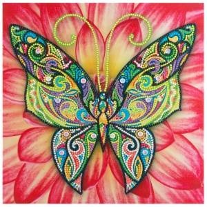 Legind Diamond Mosaic Diamond Painting Butterfly 30x30cm
