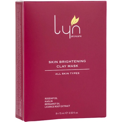 Lyn Skincare Skin Brightening Clay Mask Маска за лице унисекс 120ml