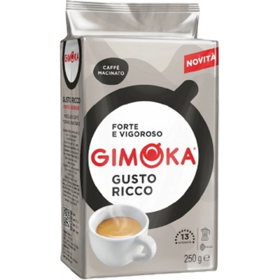 Gimoka Mletá káva Gusto Ricco 250 g
