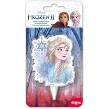 Dekora Narodeninová sviečka Elsa Frozen II 7,5 cm