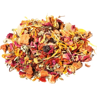 Zelený Drak wellness čaj LUČNÍ KVÍTÍ bezinka máta šípek 250 g