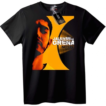 NOONEBRAND Тениска Jalense La Grena - 2XL, Black