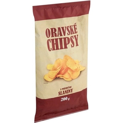 Oravské Chipsy S príchuťou slaniny 200 g