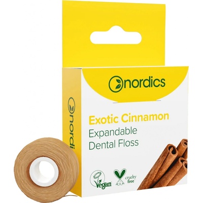 Nordics Expandujúca dentálna niť Škorica 30 m
