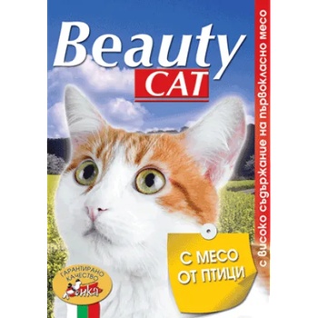 Beauty cat - МЕСО ОТ ПТИЦИ, пълноценна храна за израснали котки, консерва, Австрия - 415 гр