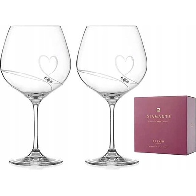 Diamante Sklenice Romance 2 x 640 ml