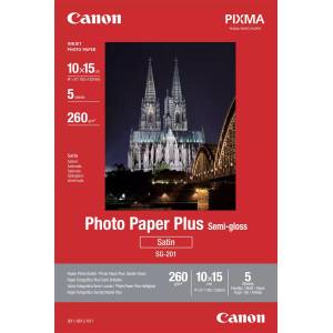 Canon Фото хартия Canon SG-201, 4x6, 5 листа (1686B072AA)