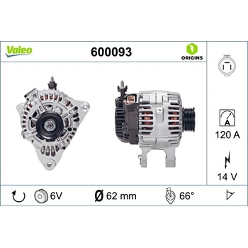 generátor VALEO 600093