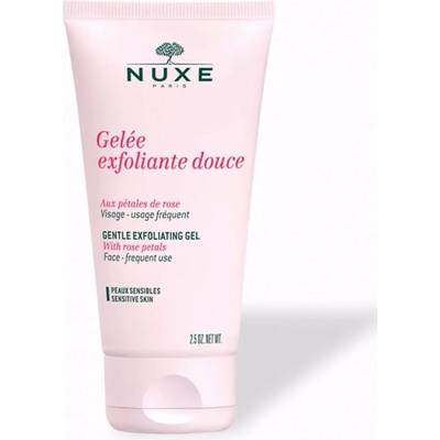 NUXE Rose Petals Cleanser Gentle Exfoliating Gel Почистващи продукти за лице 15ml