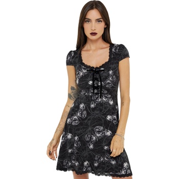 KILLSTAR Дамска рокля KILLSTAR x ALCHEMY - Spidrasica's Web - Black - KSRA013385