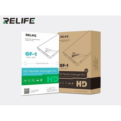 RELIFE GF-1 HD Hydrogelová Folie pro Smartphony Pack 50 kusů
