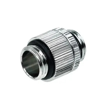 Alphacool Адаптер Alphacool HF, Двоен нипел, G1/4 - G1/4, Въртящ се, Сребрист (64221)