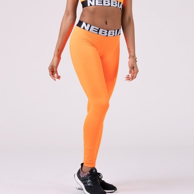 Nebbia squad hero scrunch butt legíny 528 oranžové