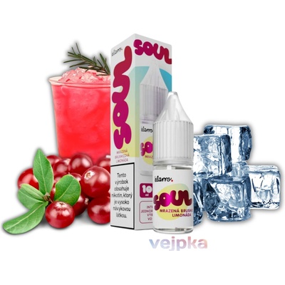 Klarro Soul Salts Mrazená Brusnicová Limonáda 10 ml 20 mg