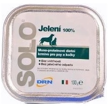 Solo Adult Dog 100% Cervo jeleň 100 g