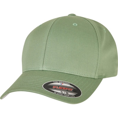 Flexfit Flexfit 6277 vlněná česaná 6 panelová COT556277zu290-dark leaf g Zelená leaf tmavá