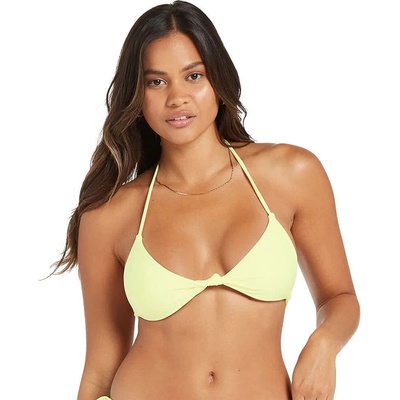 Simply Seamless Tri bikini top - Yellow (Lime Ice)