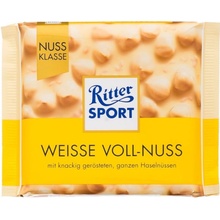 Ritter Sport White Whole Hazelnuts 100 g