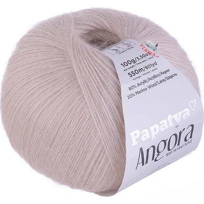 Kamgarn Příze Papatya Angora Merino Varianta: 4150