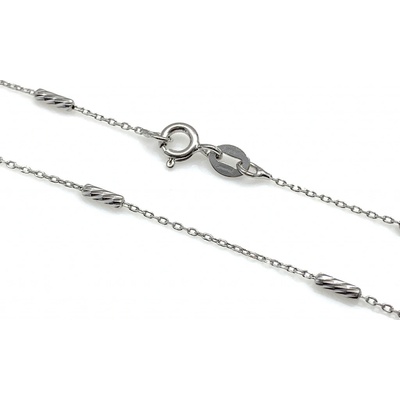 Jan Kos jewellery Stříbrný řetízek typu anker 12111477