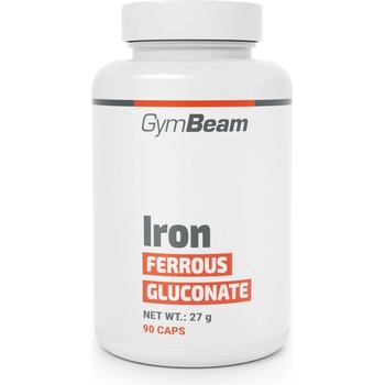 GymBeam Железен глюконат 90 капс