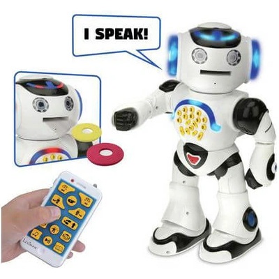 Lexibook Образователен детски робот с дистанционно управление - Lexibook Powerman Learn and Play Educational Robot (ROB50EN)