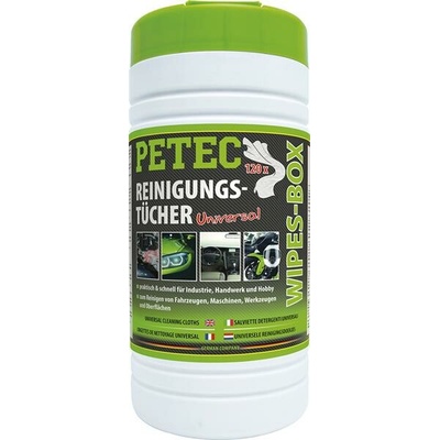 Petec 82120 Čistící utěrky 120 ks
