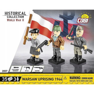 Cobi 2057 3 figúrky s doplnkami Varšavské povstanie