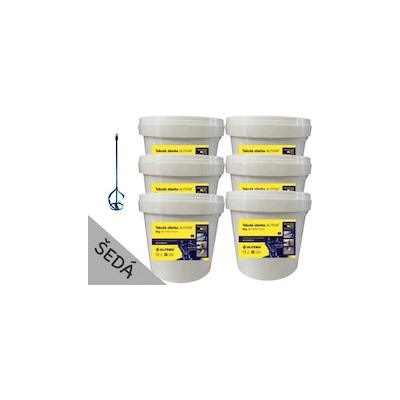 SET 6x ALF POLY FLEX 8kg (48kg) Hydroizolačná stierka s vláknami proti tlakovej a spodnej vode ( SET 48kg DOPRAVA ZDARMA! NOVÉ BALENIE, PÔVODNÁ)