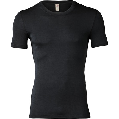 Engel Мъжко копринено термобельо Engel Shirt S/S Merino base layer - Black - размер 54/56 (EU) (014-0746-0313)