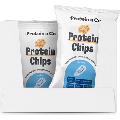 ProteinaCo Proteinové chipsy 12 x 65 g