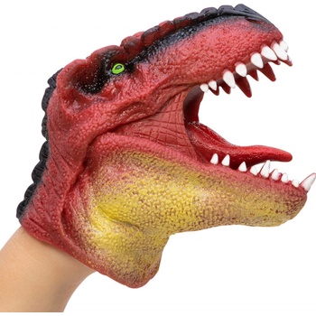 Schylling Maňuška na ruku Dinosaurus červený