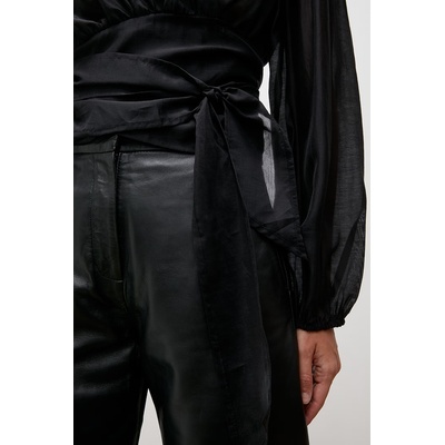 ANSWEAR риза с прехлупване дамска с лиосел (AW27-084.isr)