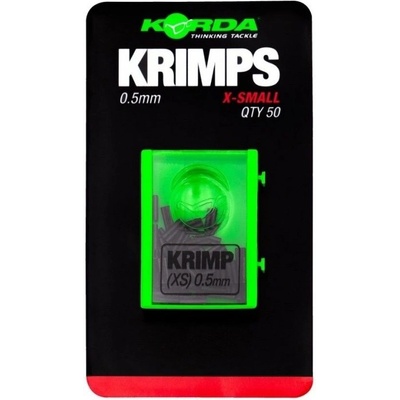Korda Spare Krimps 0,5mm náhradní spojky 50ks