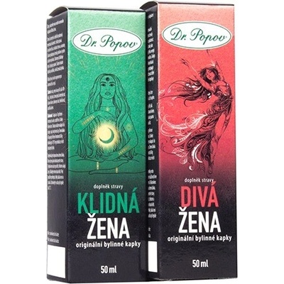 Divá žena originální bylinné kapky 50 ml