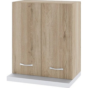 ИРИМ Горен шкаф с две врати за вграден аспиратор Сити АРДА-13 дъб сонома арвен / дъб сонома арвен 60 см