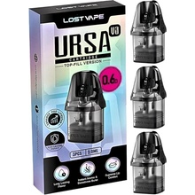 Lost Vape URSA V3 cartridge, 0,6 ohm 3 ks