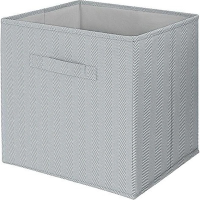 Compactor Skládací úložný box do police Boston 31 x 31 x 31 cm sivá