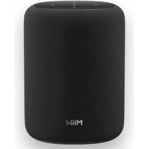 WiiM Смарт колонка WiiM Sound Lite, микрофон, управление с гласов асистент, Wi-Fi, Bluetooth, черна