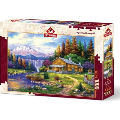 Art Puzzle Пъзел Art Puzzle от 1000 части - Залез в планината, Артуро Зарага (4230)