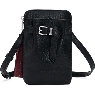 Desigual Dámska peňaženka Half Logo Alma Black 2 v 1 26WAYP132000