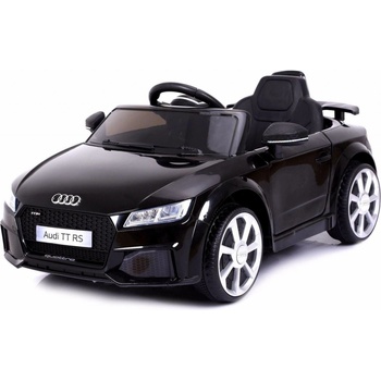 Beneo elektrické autíčko Audi TT RS 12V 24 GHz dialkové ovládanie otváravé dvere EVA kolesá kožené sedadlo čierna