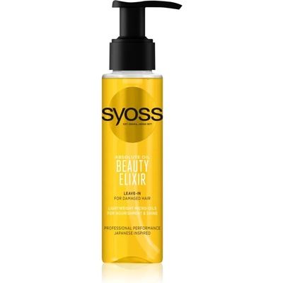 Syoss Repair Beauty Elixir грижа с масло за увредена коса 100ml